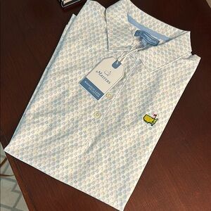 Masters White Polo Shirt